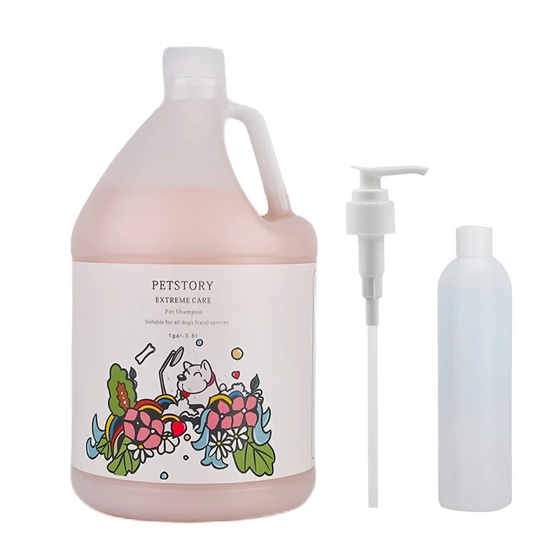 China Wholesale Manufacturer Plastic 3.8L Pet Dog Shampoo
