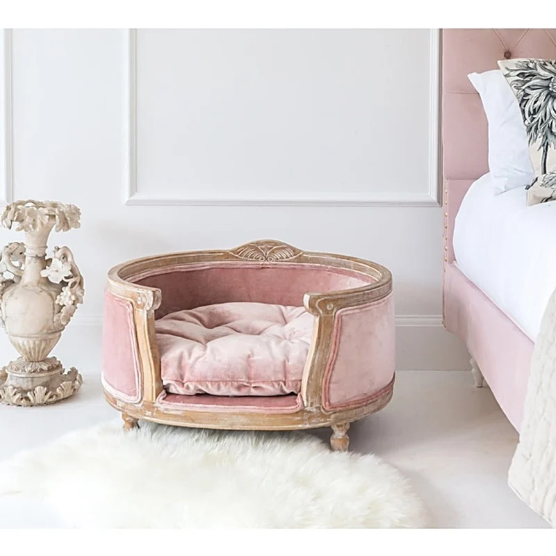 Wholesale China Custom Durable Breathable Velvet Dog Bed