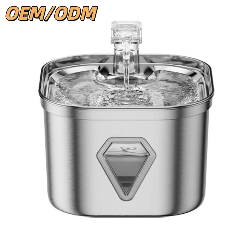 OEM Wholesale China Eco Stainless Steel 3.2L Pet Waterer