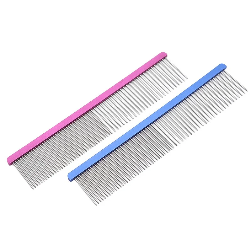 China Wholesale Stainless Steel Pet Grooming Comb Supplier