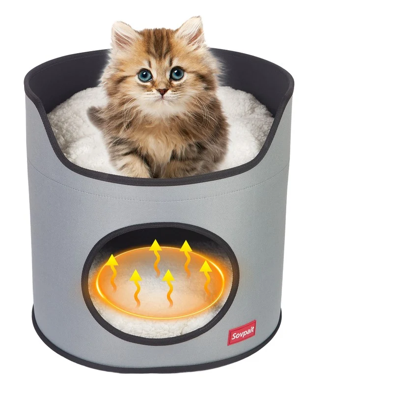 China Wholesale Double Layer Round Cloth Pet Bed Supplier