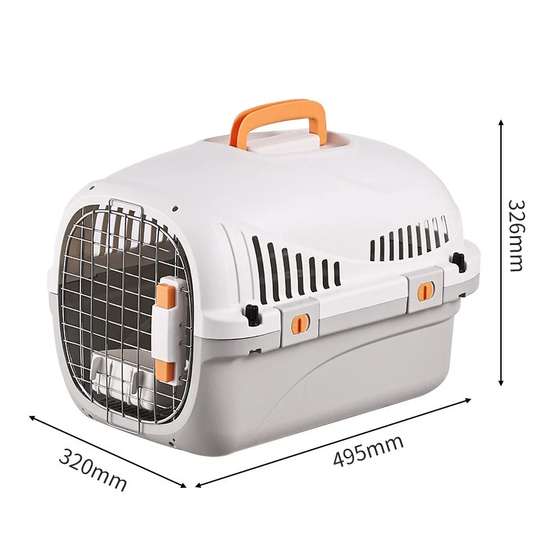 China Wholesale Portable Waterproof Plastic Pet Carrier OEM