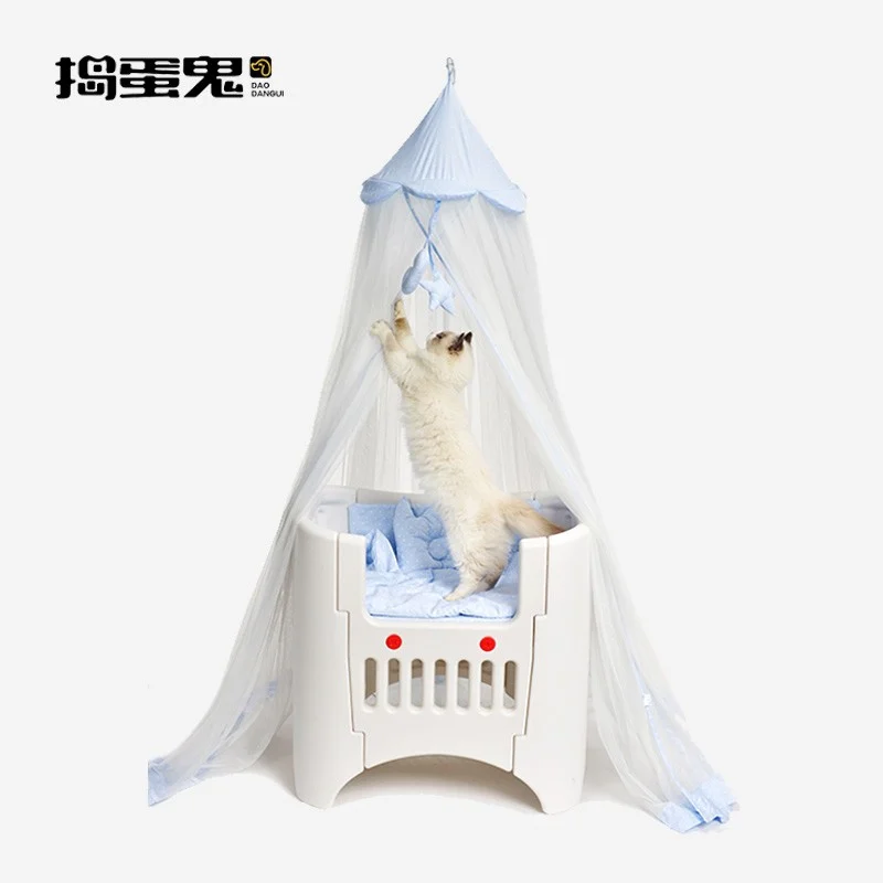 China Wholesale White Plastic Pet Bed Cat Dog Bed Supplier