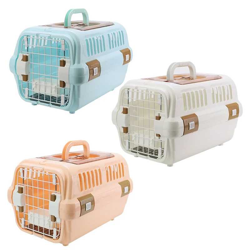 China Factory Wholesale PP+ABS Soft Pet Air Carrier Custom