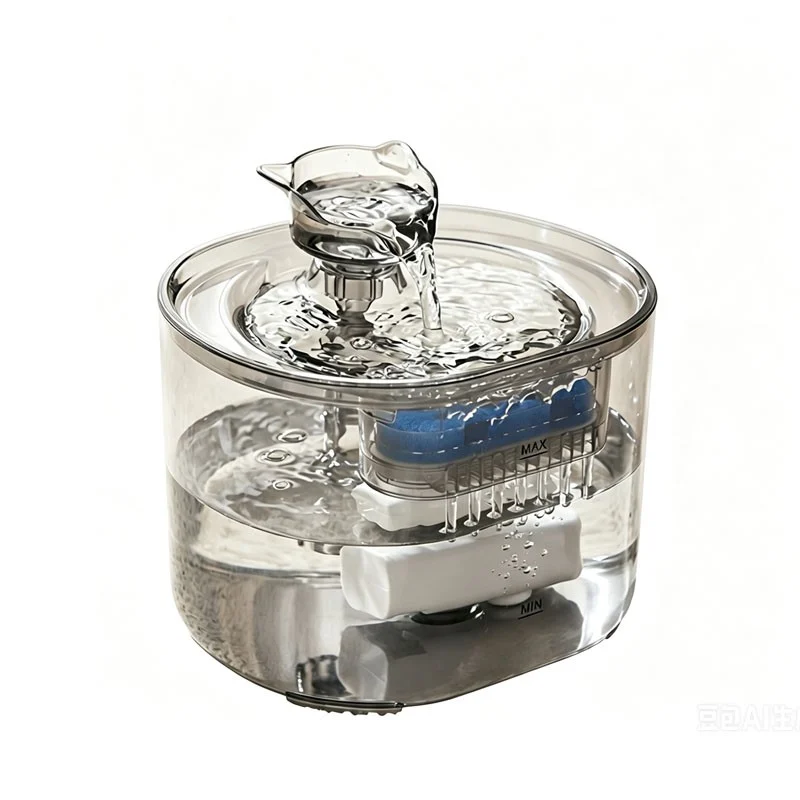 OEM China Transparent Plastic Electric Pet Water Dispenser