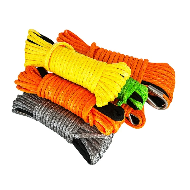 China Factory High Strength UHMWPE Winch Rope Wholesale