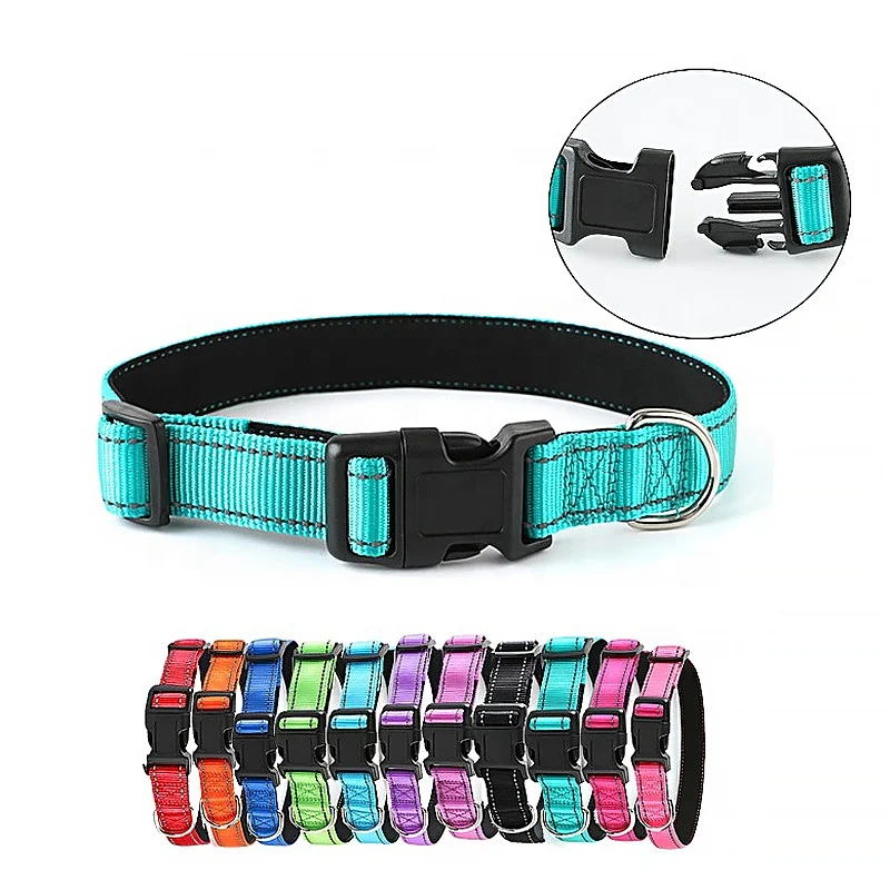Wholesale Custom Reflective Nylon Dog Collar China