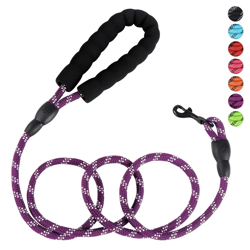 China Wholesale Custom Heavy Duty Reflective Nylon Dog Leash