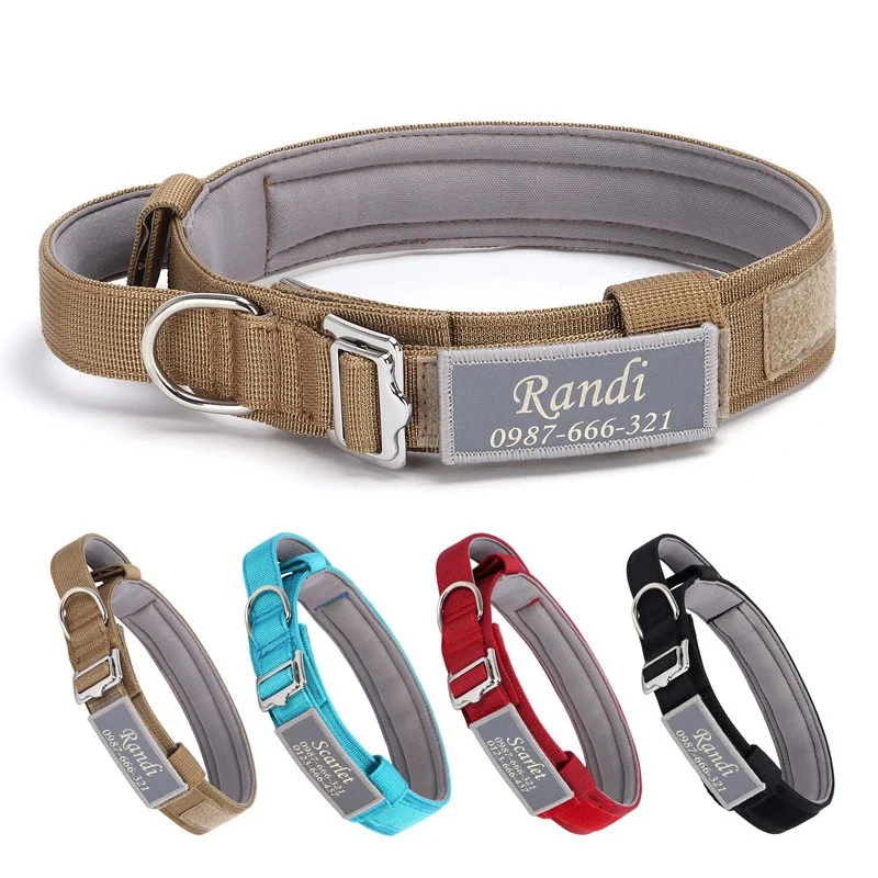 Engraved Reflective Tactical Dog China Wholesale Custom