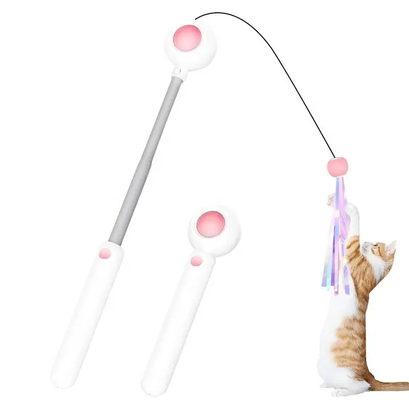 China OEM Retractable Feather Interactive Cat Toy Wholesale
