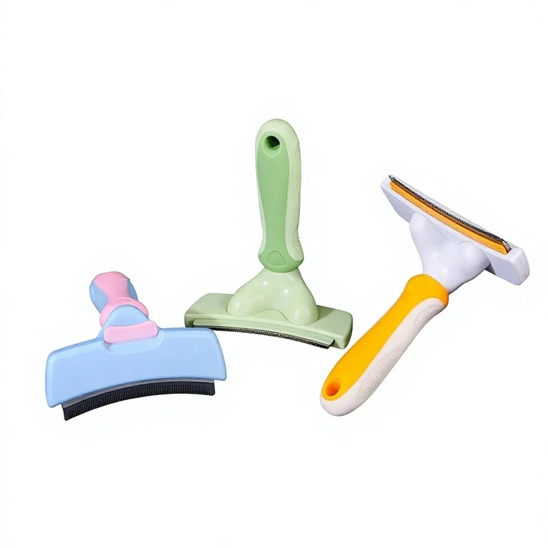 China Factory Wholesale ABS Pet Grooming Hair Removal Comb