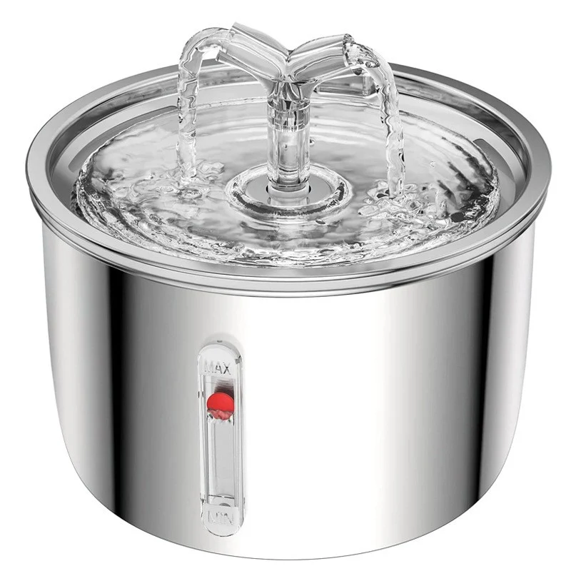 China Wholesale Automatic Stainless Steel Pet Waterer OEM