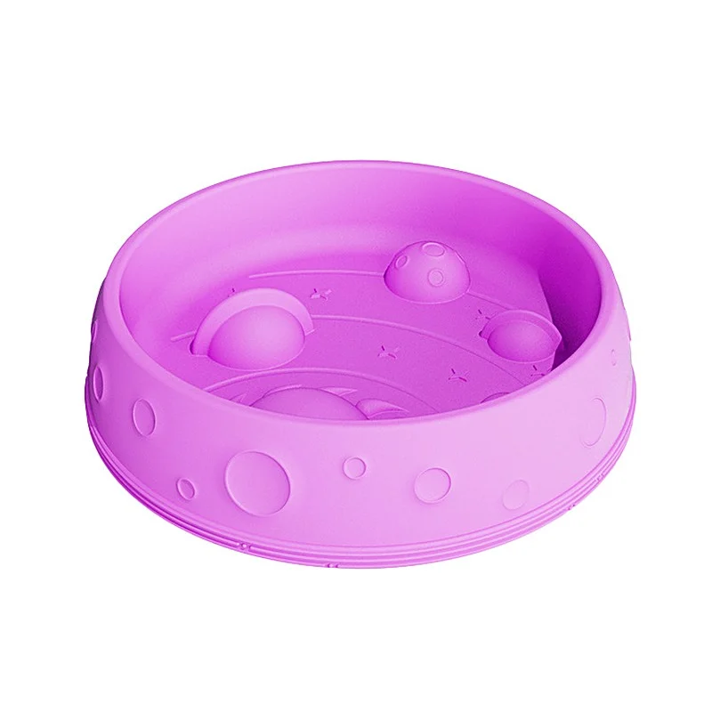 China Factory Wholesale Portable Silicone Slow Feed Pet Bowl