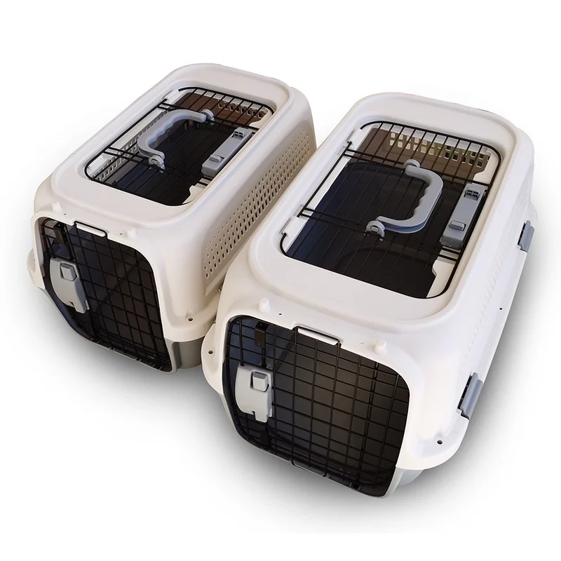 China Supplier Custom Portable Plastic Pet Aviation Crate
