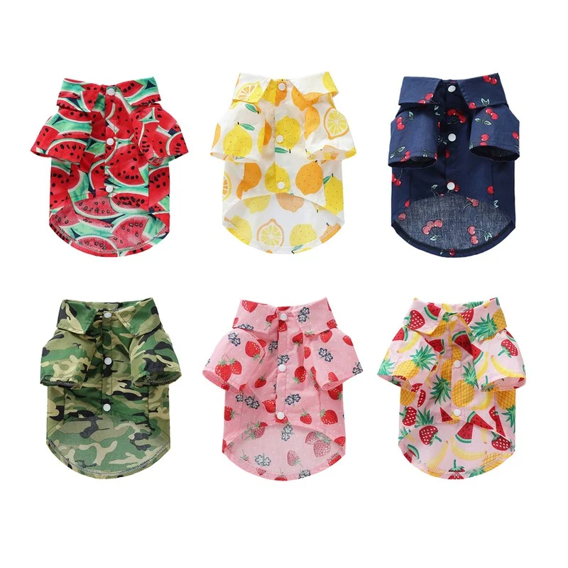 Wholesale Custom Summer Pet Dog Clothes China Manufacturer