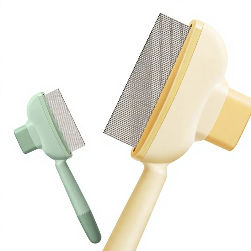 China Wholesale ABS Pet Pressing Grooming Comb Manufacturer