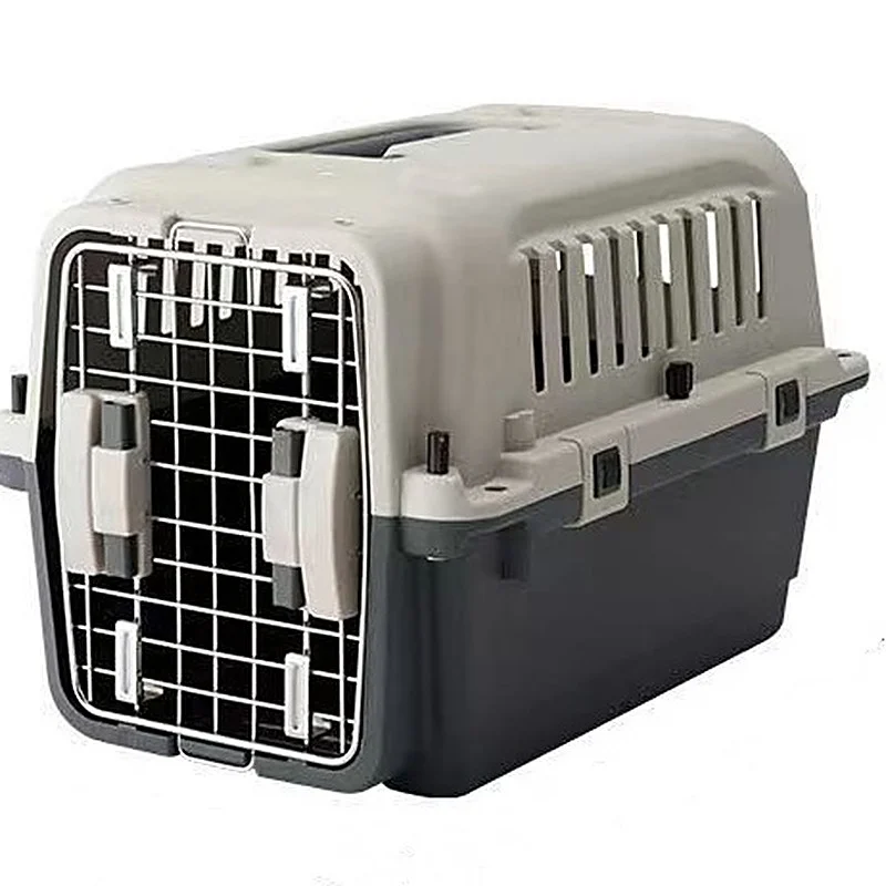 China Wholesale Iron Plastic Pet Airline Crate Manufacturer