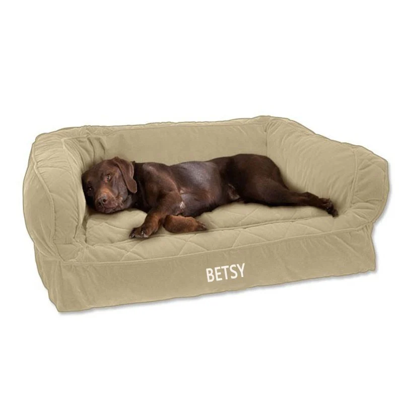Wholesale Custom Linen Orthopedic Pet Bed China Supplier