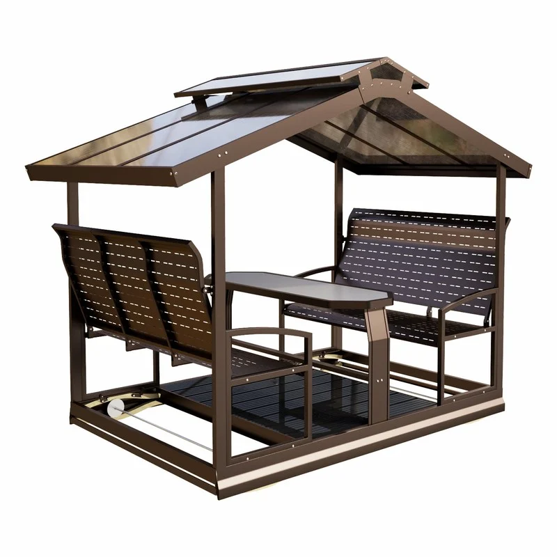 China Wholesale 6 Person Outdoor Canopy Swing Chair Supplier